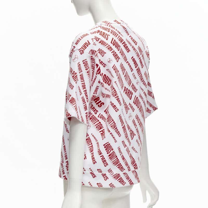 Louis Vuitton Logo Knit Top White Viscose Never worn - Box View