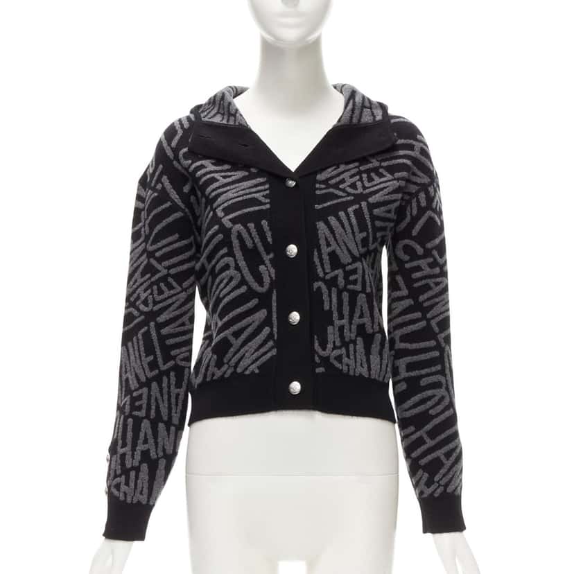 Chanel P70640K10206 Grey Cashmere Never worn - Front View