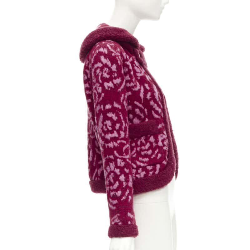 Chanel P70629 K10207 Red Wool Never worn - Box View