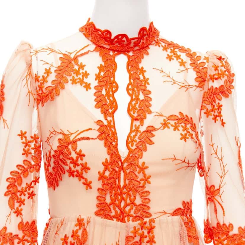 Alice McCall Honeymoon Orange Very good condition - Back View