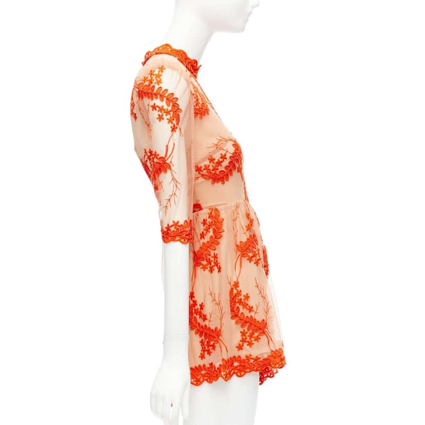 Alice McCall Honeymoon Orange Very good condition - Model View