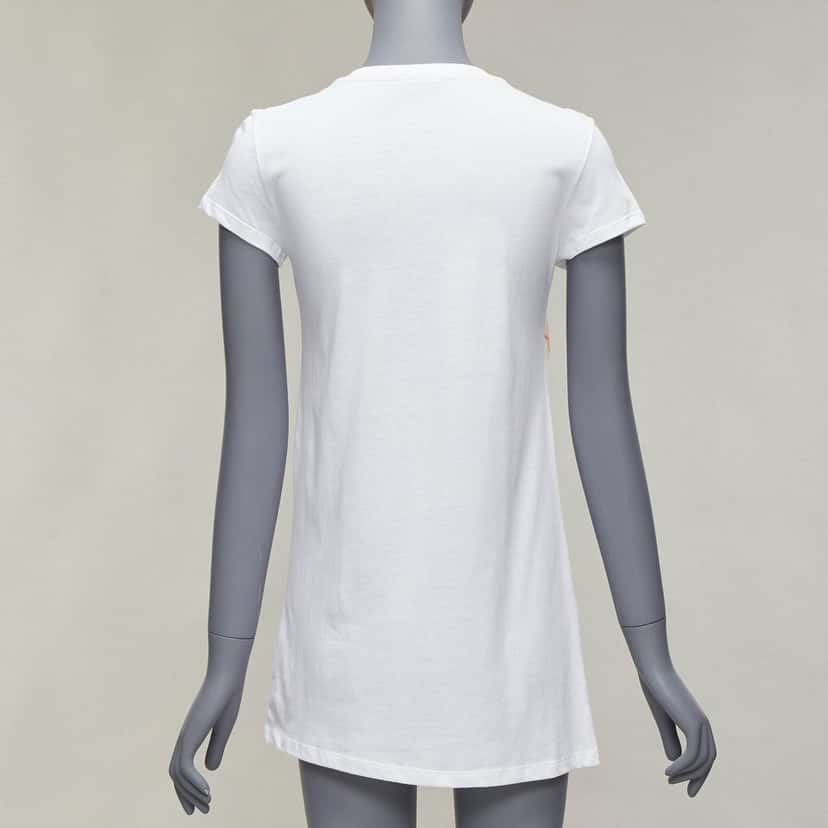 Fendi Monster Applique Shirt White Cotton Never worn - Box View