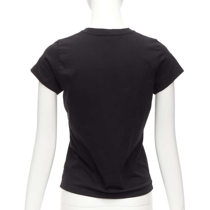 Balenciaga Rainbow Globe Shirt Black Cotton Never worn - Box View