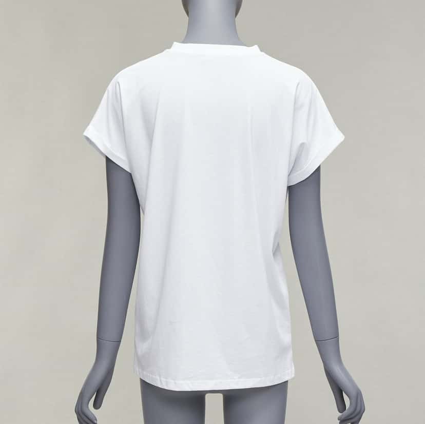 Balmain Army Velvet Shirt White Cotton Very good condition - Box View