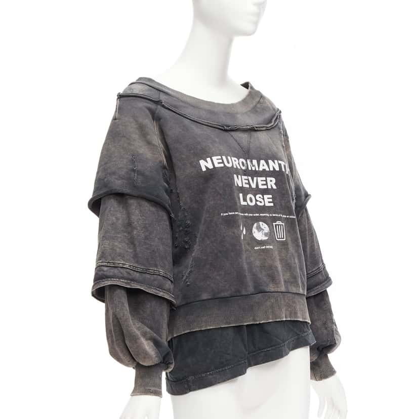 Diesel F Strat Grey Cotton Never worn - Inside View