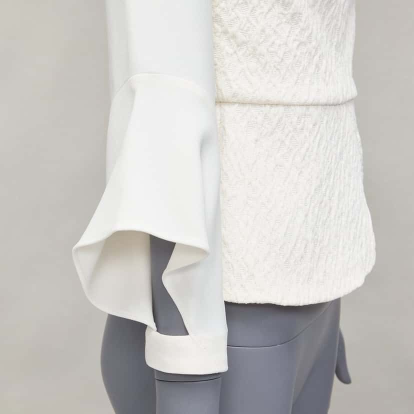 Roland Mouret RIchardson Beige Polyamide Never worn - Back View