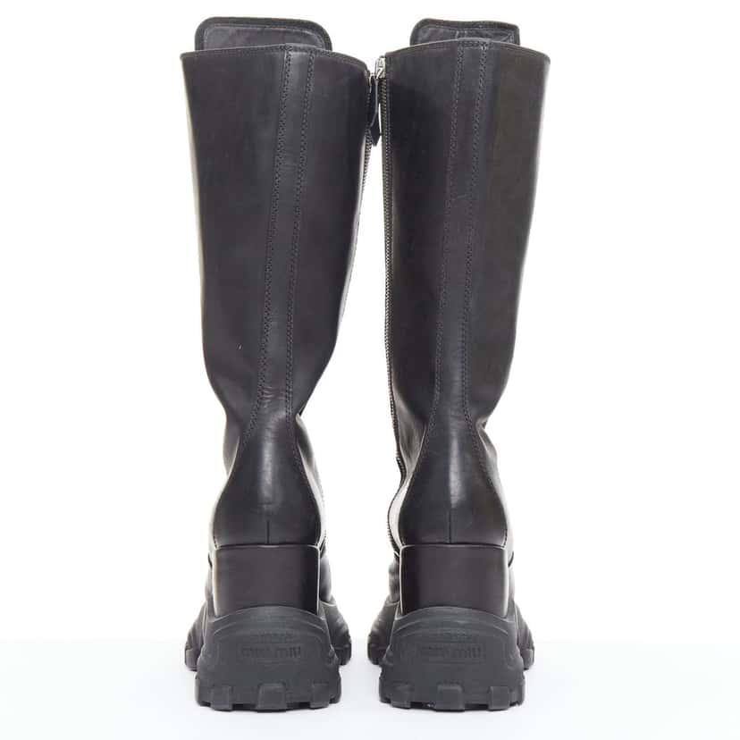 Miu Miu Product Black Leather Good condition - Box View