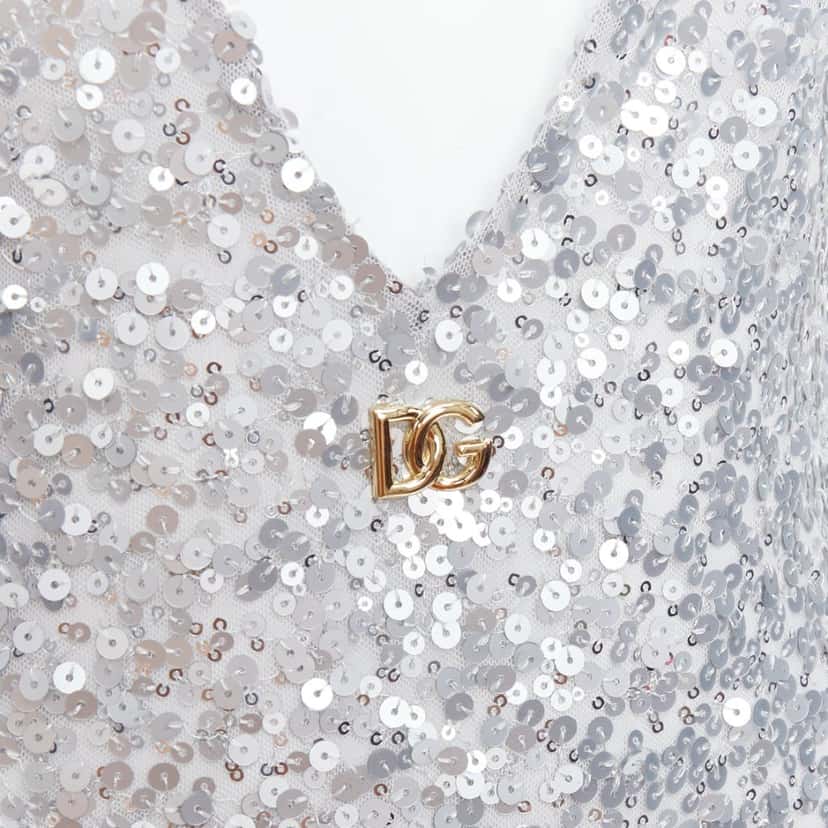 Dolce Gabbana Product Silver Polyester Very good condition - Back View