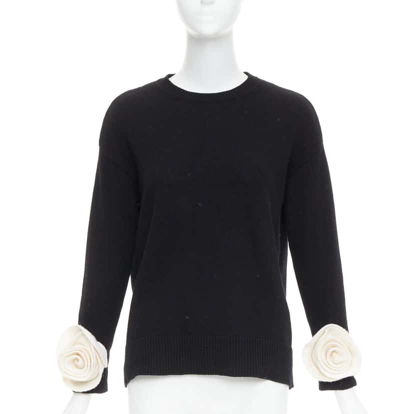 VALENTINO GARAVANI Product Black Wool Very good condition - Front View