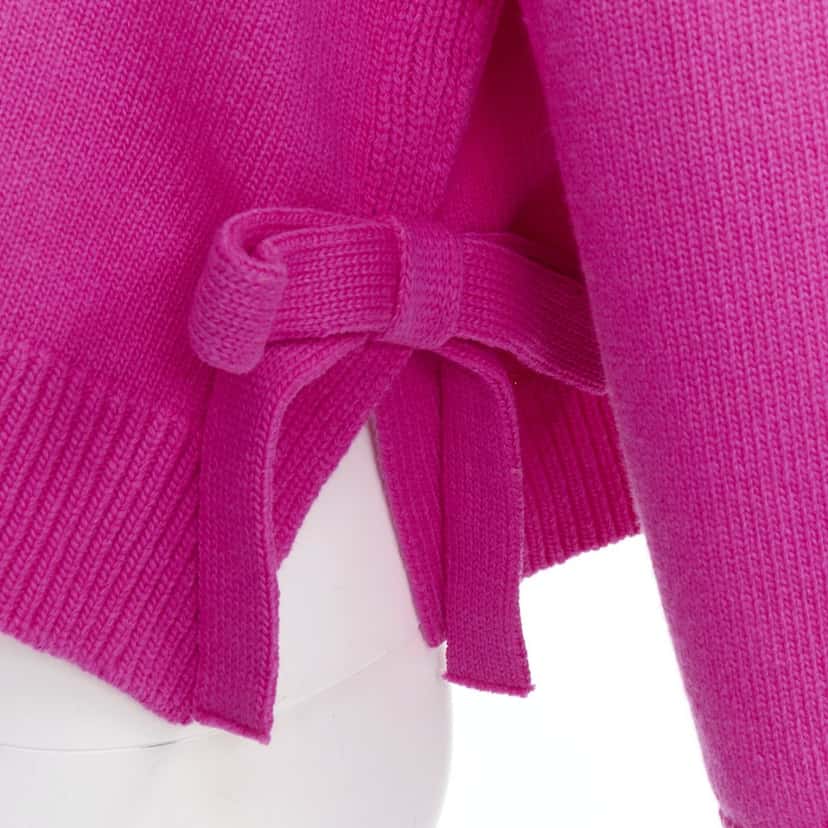 VALENTINO GARAVANI Product Pink Wool Very good condition - Back View