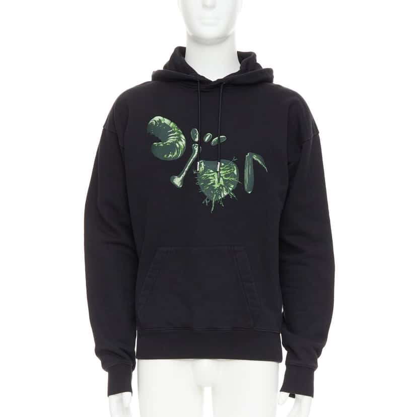 Dior Cactus Jack Black & Green Black Cotton Very good condition - Front View