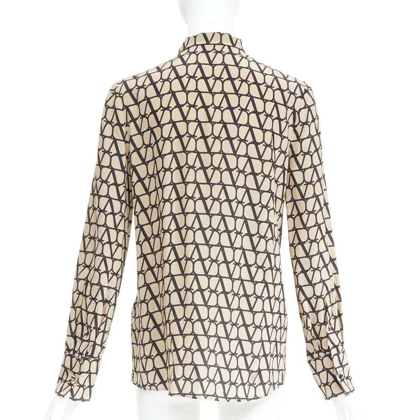 VALENTINO GARAVANI Product Beige Silk Very good condition - Box View