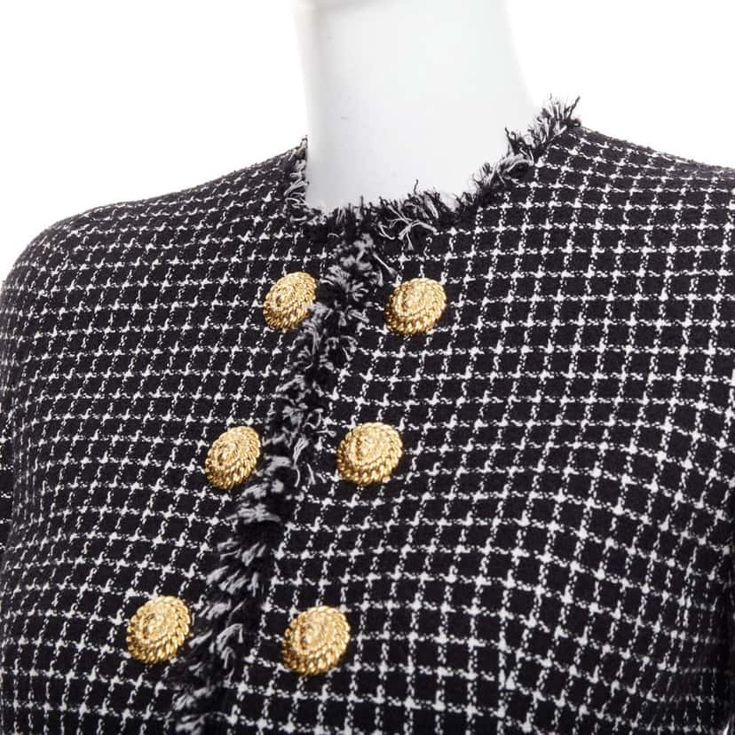 Balmain 241251F057002 Black Cotton Very good condition - Back View