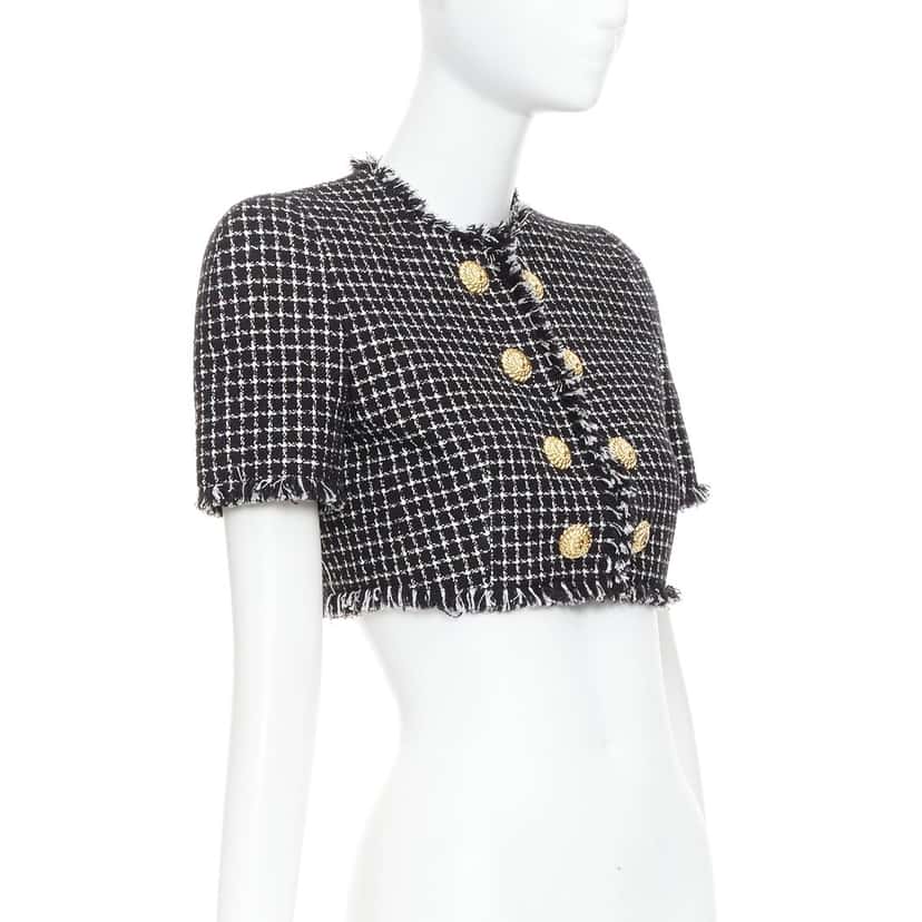 Balmain 241251F057002 Black Cotton Very good condition - Model View