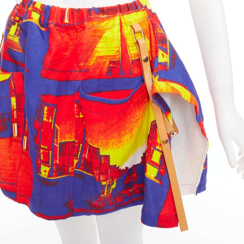 Louis Vuitton 1AAYG3 Salk Institute Orange Linen Very good condition - Back View