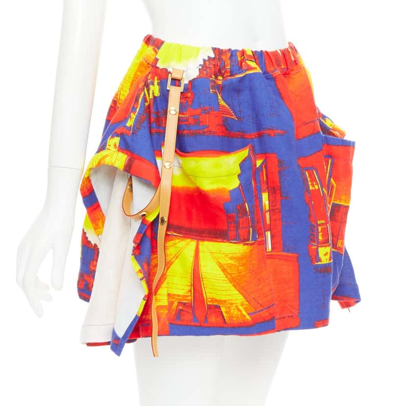 Louis Vuitton 1AAYG3 Salk Institute Orange Linen Very good condition - Inside View