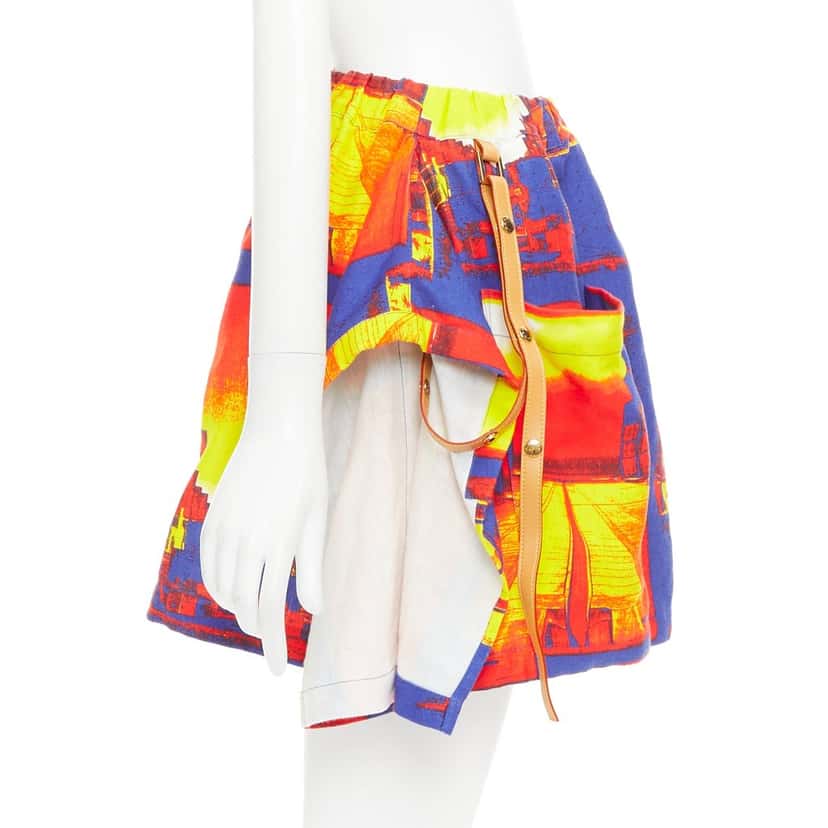 Louis Vuitton 1AAYG3 Salk Institute Orange Linen Very good condition - Model View