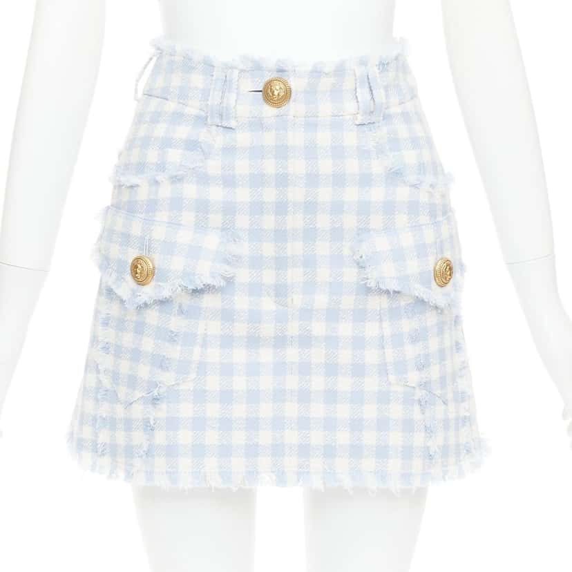 Balmain Product Blue Cotton Very good condition - Front View