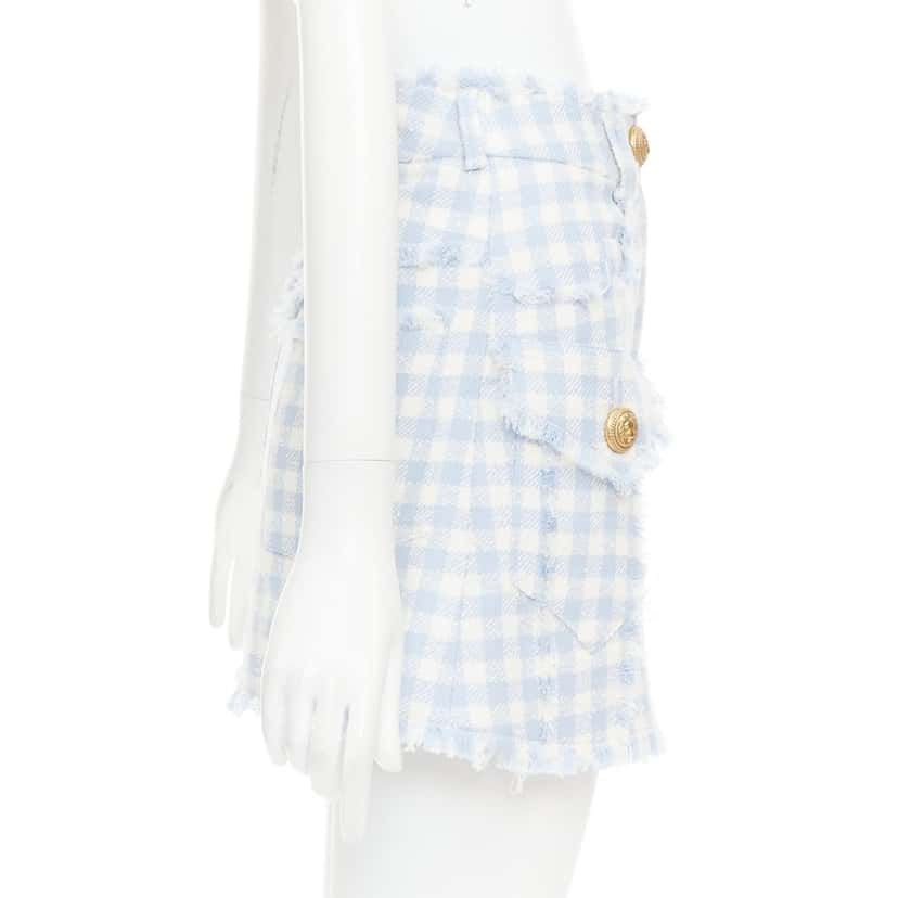 Balmain Product Blue Cotton Very good condition - Model View