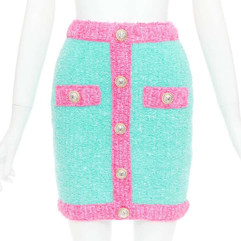 Balmain Product Blue Cotton Very good condition - Front View