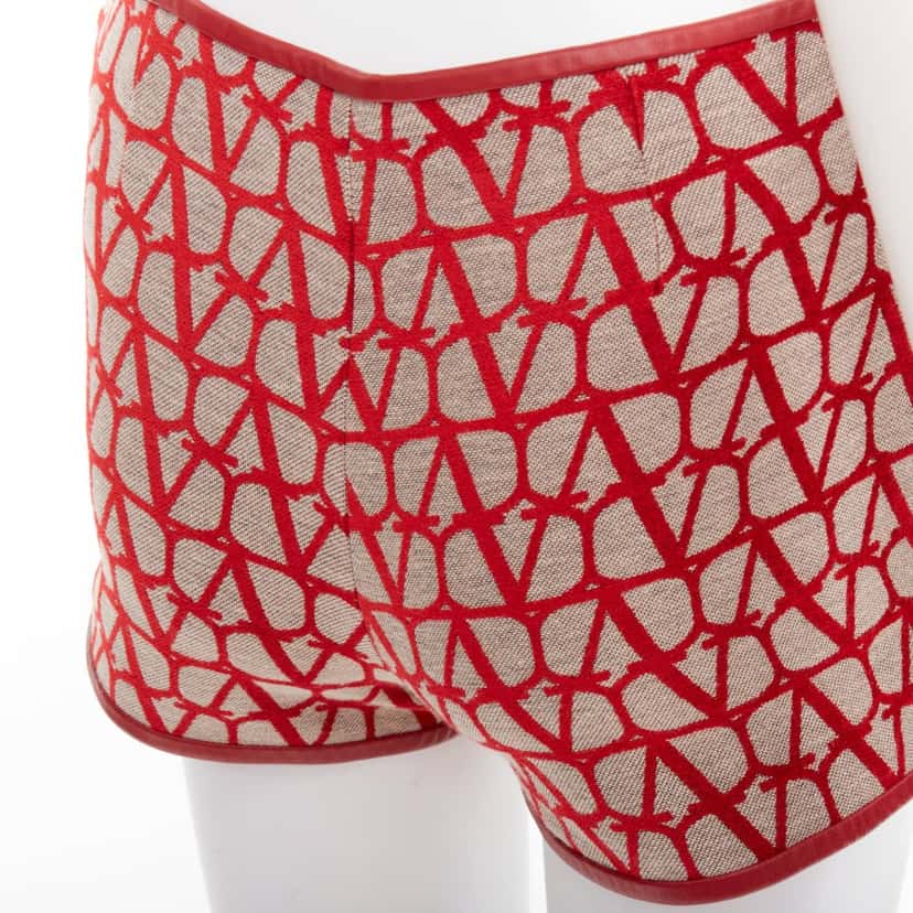 Valentino Toile Iconographe Beige Polyester Very good condition - Back View