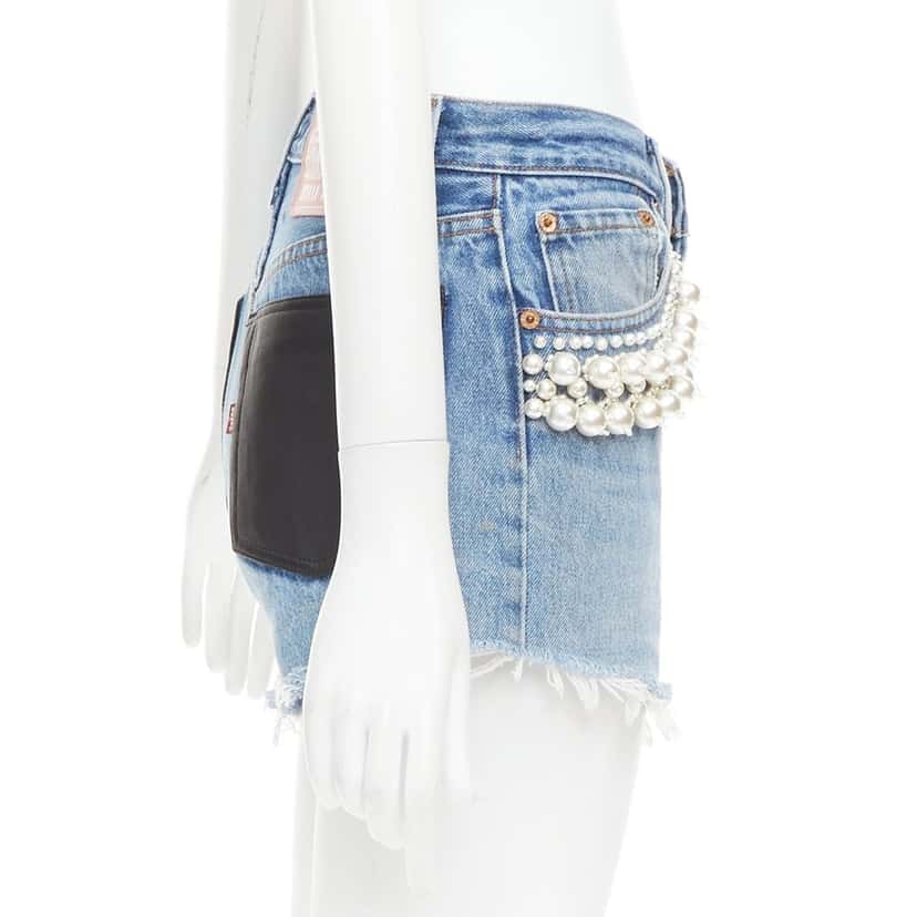 Miu Miu Product Blue Denim Very good condition - Model View