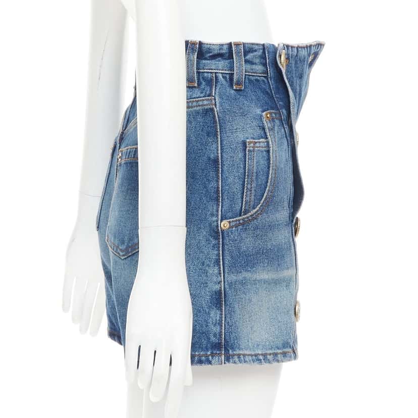 Balmain Product Blue Denim Very good condition - Model View