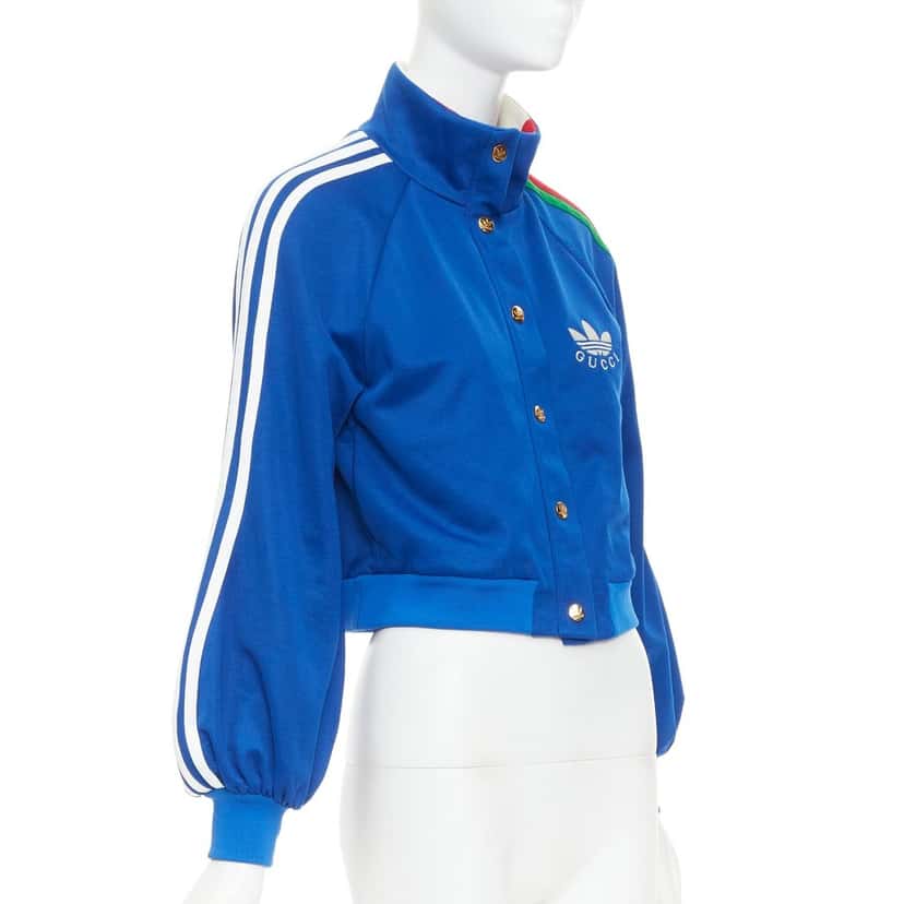 Gucci Trefoil Blue Polyester Very good condition - Model View