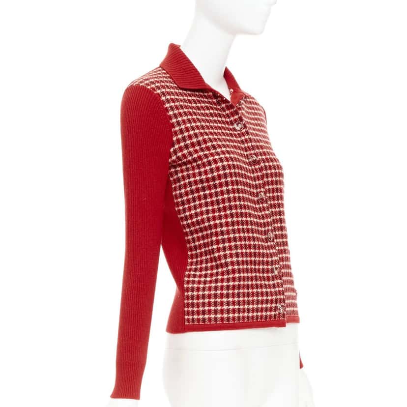 Chanel Product Red Cashmere Very good condition - Inside View
