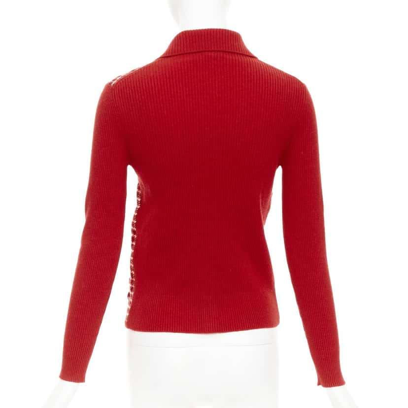 Chanel Product Red Cashmere Very good condition - Box View