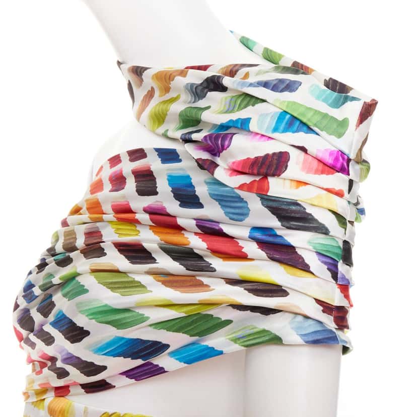 Chanel Product MultiColor Silk Very good condition - Back View