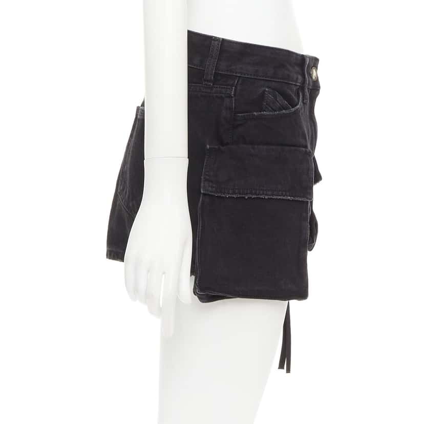 ATTICO Fay Black Cotton Very good condition - Model View