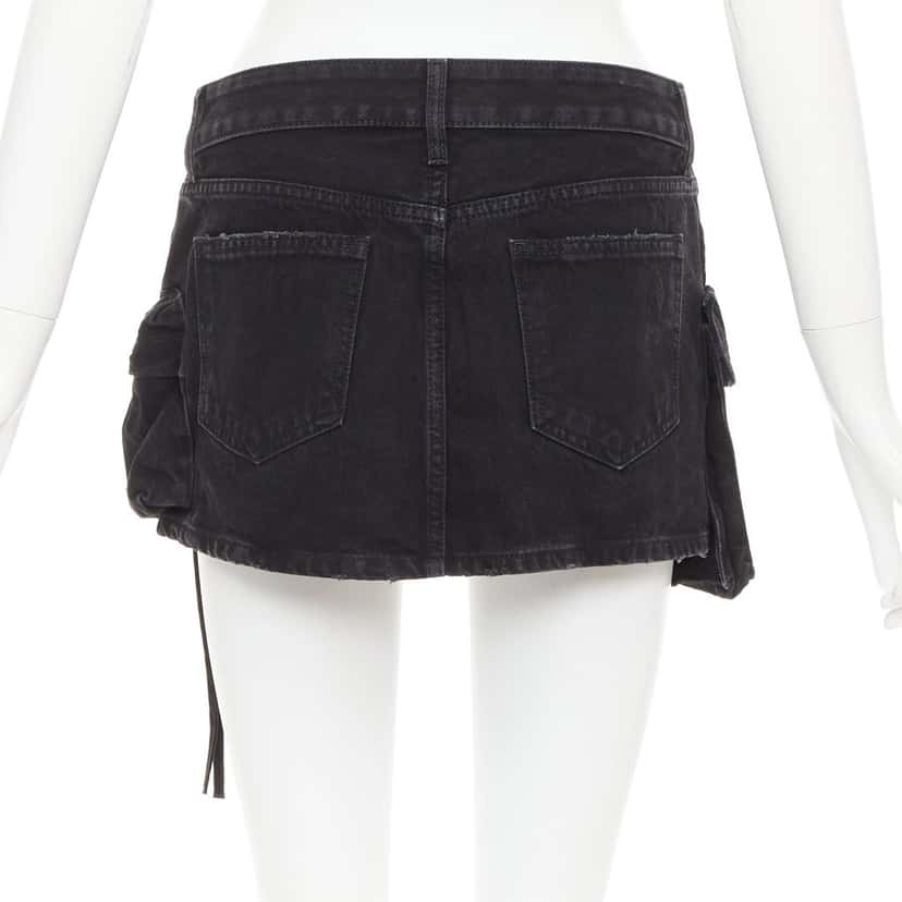 ATTICO Fay Black Cotton Very good condition - Box View