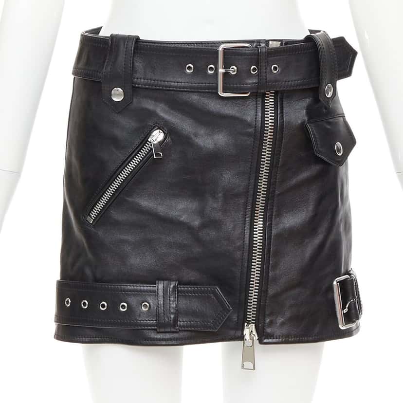 Alexander McQueen Product Black Leather Very good condition - Front View