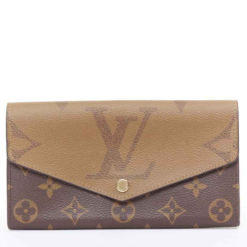 Louis Vuitton Sarah portefeuille Brown Very good condition - Front View