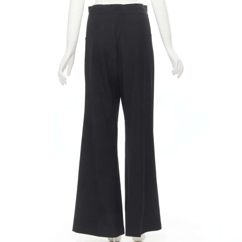 Yohji Yamamoto Wool Wide Pants Black Wool Never worn - Box View