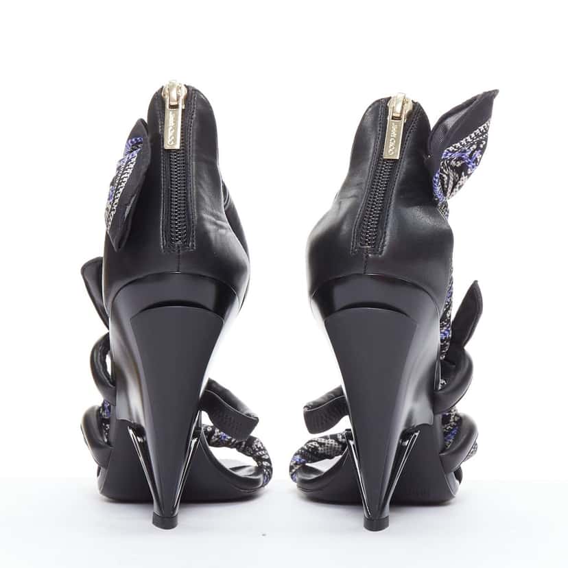 Jimmy Choo Kalypso Black Leather Very good condition - Box View