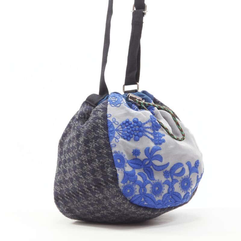 Sacai Transformable Bucket Bag Grey Never worn - Front View