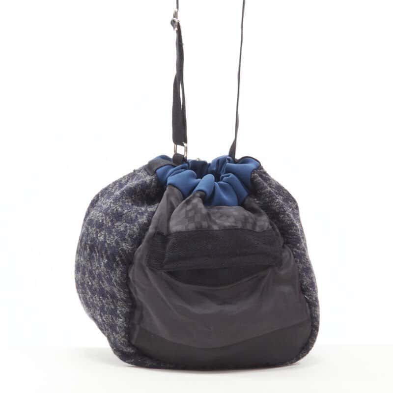 Sacai Transformable Bucket Bag Grey Never worn - Model View