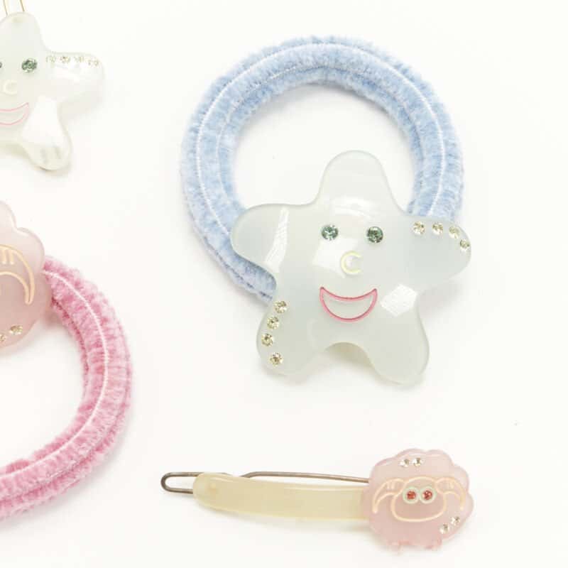 NON SIGNE / UNSIGNED Star Hair Clips Other Plastic Very good condition - Model View
