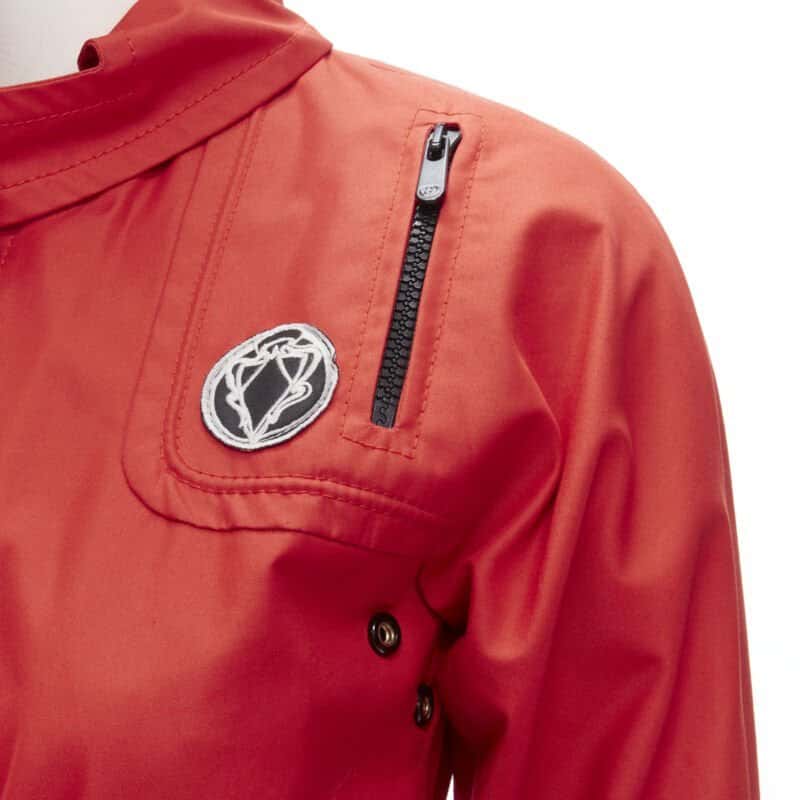 Gucci Red Elastic Waist Anorak Red Cotton Very good condition - Back View