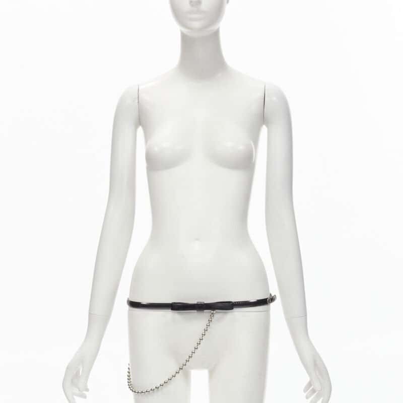 Dsquared2 Woven Oversized Black Belt Black Very good condition - Back View