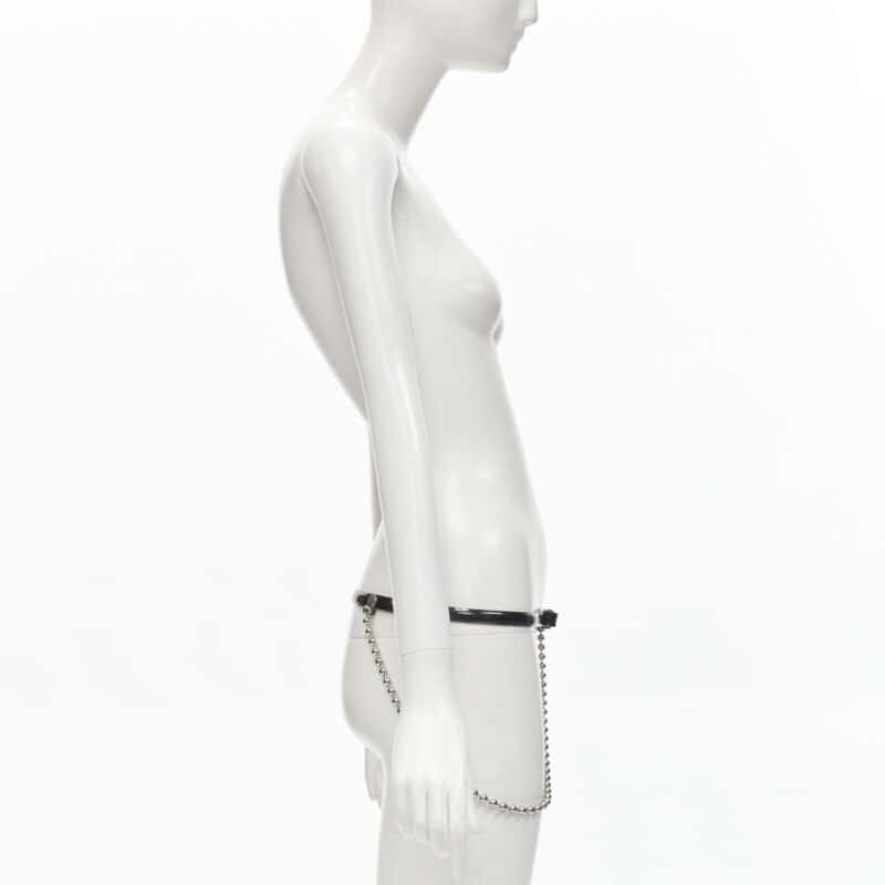 Dsquared2 Woven Oversized Black Belt Black Very good condition - Model View