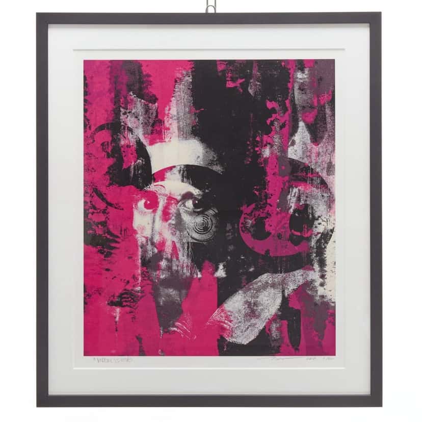 NON SIGNE / UNSIGNED Glance Past The Future MultiColor Never worn - Front View