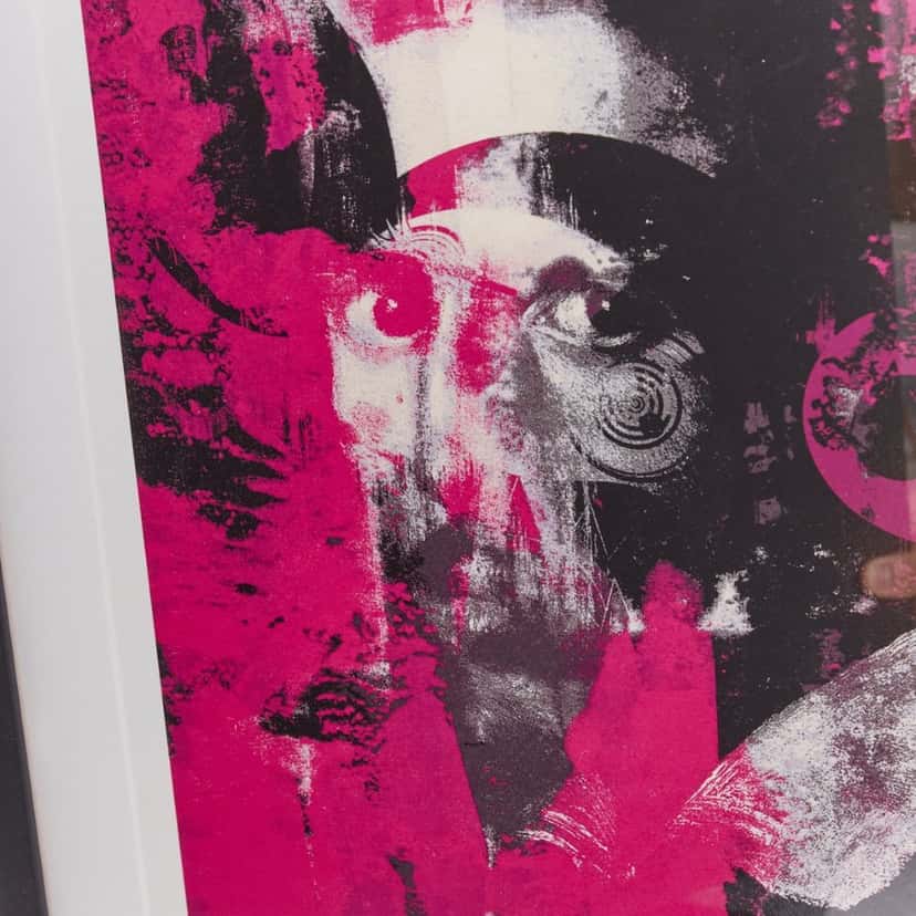 NON SIGNE / UNSIGNED Glance Past The Future MultiColor Never worn - Inside View