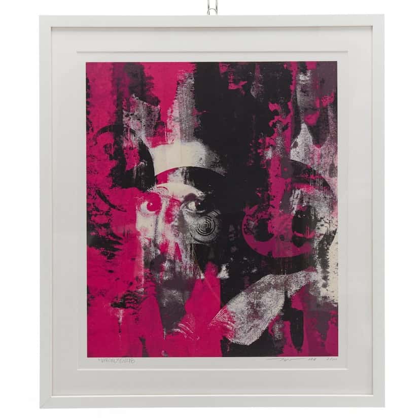 NON SIGNE / UNSIGNED Glance Past The Future MultiColor Never worn - Front View