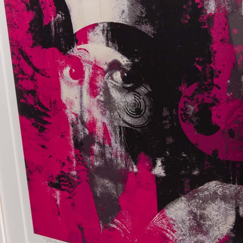 NON SIGNE / UNSIGNED Glance Past The Future MultiColor Never worn - Inside View