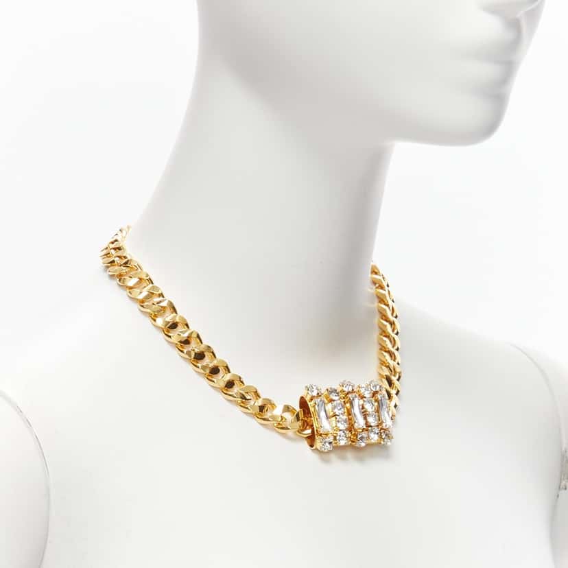 Toga Archives Gold Chain Necklace Gold Very good condition - Back View