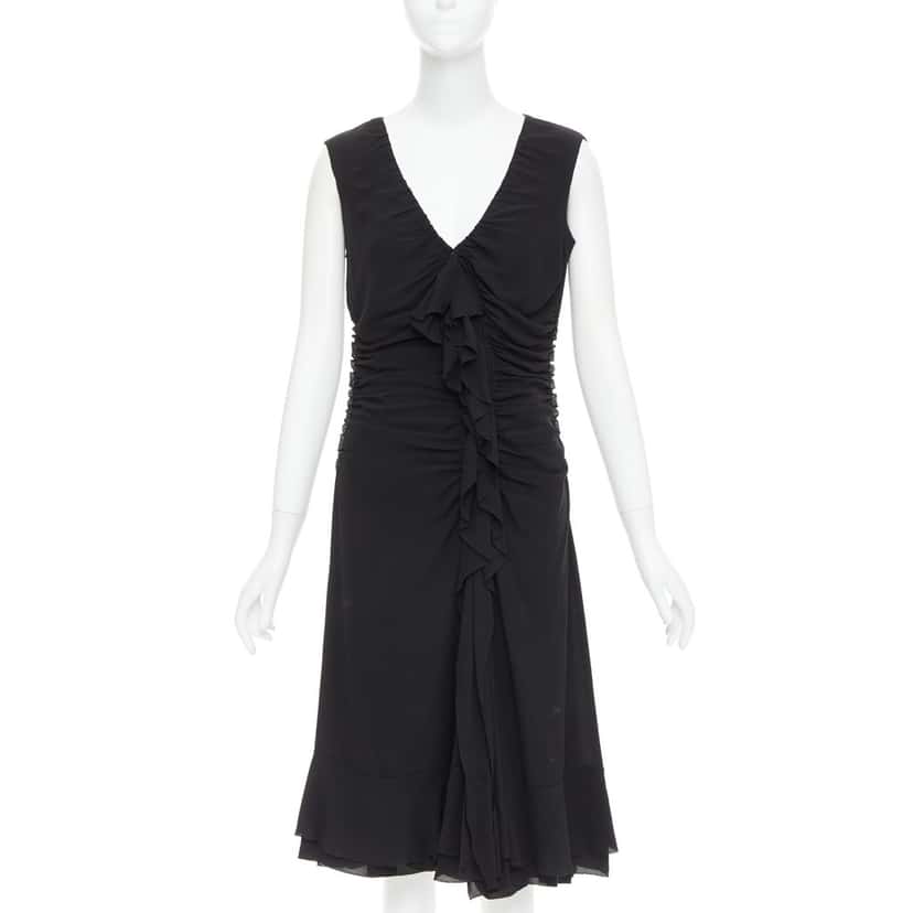 Prada Product Black Silk Very good condition - Front View