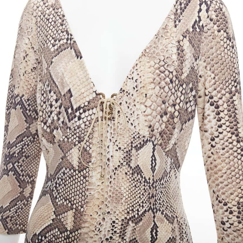 Roberto Cavalli Product Khaki Polyamide Very good condition - Back View